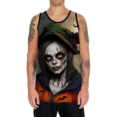 Imagem de Camiseta Regata Tshirt Halloween Zombi Monstro Fantasia 2 - Enjoy Shop