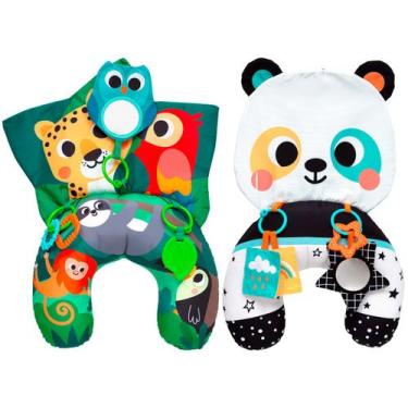 Imagem de Almofada de Atividades Animais Para Bebê  - Buba, Branco