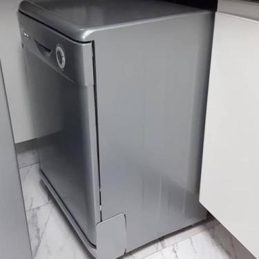 Imagem de Adesivo Película Vinil Prata Tipo Inox Impermeável Vinílico Autocolant