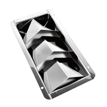 Imagem de WeiLaiKeQi Ventiva de ar para barcos marinhos, capa da grelha da loucura DUCTING AR ARVATIVO CABINE Ventilação da ventilação Grilha de ar para navegação de, 3 Vagas