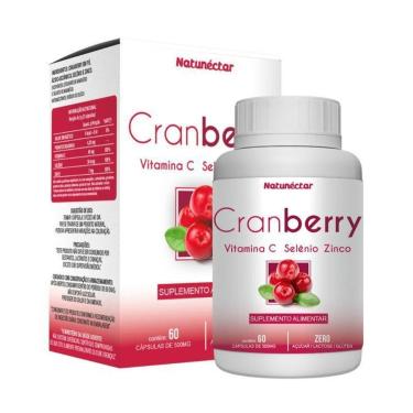 Imagem de Cranberry Suplemento Alimentar Natunéctar o 500mg - 60 cápsulas-Unissex