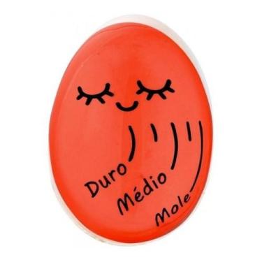 Imagem de Egg Timer Temporizador P/ Cozinhar Ovos No Ponto Certo - Geral, Vermel