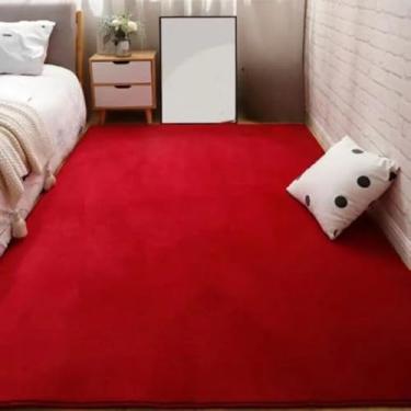 Imagem de Tapetes cinza Coral Veludo Sala de estar Tapete antiderrapante Tapetes de cabeceira Grande tapete macio Tapete de jogo infantil Decoração retangular para casa, 8,100x160cm