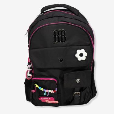 Imagem de Mochila Escolar Rb Rebecca Bonbon Antifurto Preto - Clio