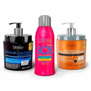 Imagem de Kit Cronograma Capilar Para o Verão Forever Liss