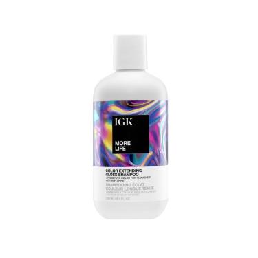 Imagem de Shampoo igk More Life Color Extensor Brilhante 236 ml/8 onças