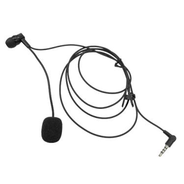 Imagem de Pdflie Fone de ouvido de treinador de futebol na orelha, kit de fones de ouvido de treinamento de futebol de vôlei, fone de ouvido de comunicação de árbitro com microfone