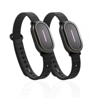Imagem de BOND TOUCH 4 pulseiras – Pulseira inteligente de relacionamento de longa distância para casais se sentirem conectados (2 unidades) Bateria de longa duração, conexão Bluetooth, vibração tátil