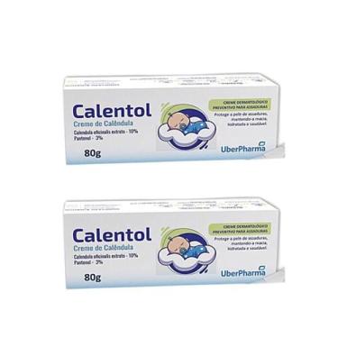 Imagem de Kit 2 Calentol Creme De Calêndula 80g - Uberpharma