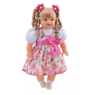 Imagem de Boneca Thaily Com Cabelo Fala 50 Frases 772 - Anjo