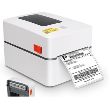 Imagem de Etiquetadora, Impressora Térmica Portátil Bivolt 110V-220V - Impressora de Etiquetas Adesivas Adaptativa para 20-118mm, Mini Impressora Termica Compacta