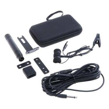 Imagem de Dynwave Microfone de instrumento com fio, acessórios para instrumentos clipe resistente profissional no microfone para tocar desempenho de instrumentos, 4 Pinos para Cajon