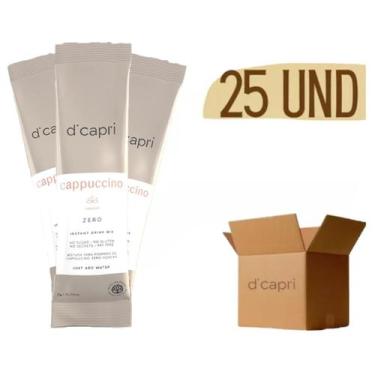 Imagem de Cappuccino Instantâneo Zero Original DiCapri Stick 7g - 25 Unid - Di C