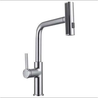 Imagem de Torneira Cozinha Gourmet Misturador Monocomando Cascata - oem, Pratead