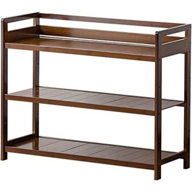 Imagem de LIFOND Sapateira organizadora de bambu sapateira de 3 níveis, prateleira de sapato, simplicidade nórdica, aberta, suporte de armazenamento de sapatos para entrada, corredor e armário, armário de