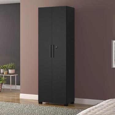 Imagem de Armário Multiuso 2 Portas Nt 4020 Notável Móveis Preto Tx