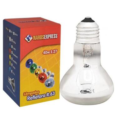 Imagem de Lâmpada Spot Refletora Espelhada R63 40w 127v E27 - NARDS, 110V