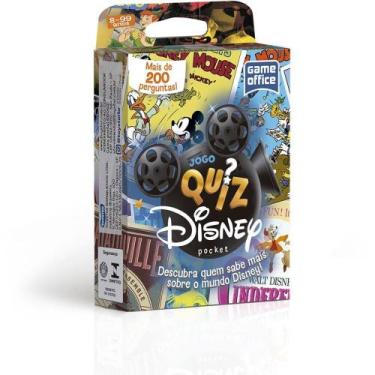 Imagem de Jogo de Cartas Quiz da Disney Pocket - Toyster