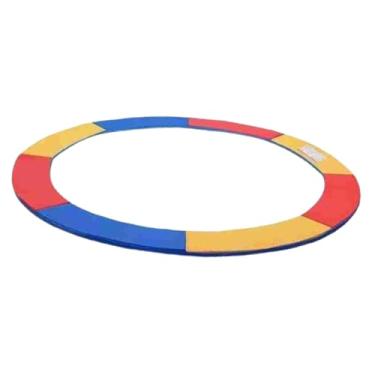 Imagem de oshhni Trampoline Spring Tampa de salto na cama Tampa da borda Roupa compacta resistente à borda Round Frame Pad para Playground Gym Blackyard