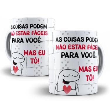 Imagem de Caneca Dia dos Namorados Flork Engraçada Porcelana Modelo 5 - Tio da C