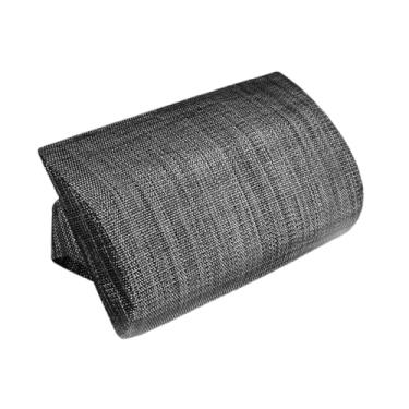 Imagem de Generic Travesseiro de cabeça de lounge com alça, enchimento de esponja decorativa reclinável apoio de apoio de cabeça de para cadeiras de pátio, quintal, Preto Cinza