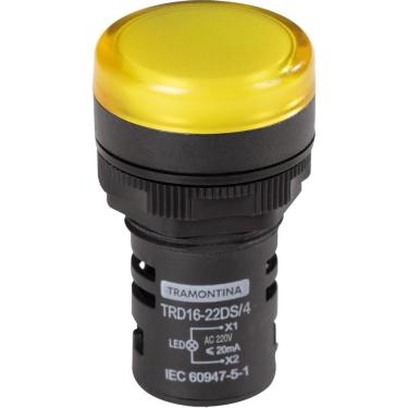 Imagem de Sinalizador Tramontina Trd16-22Ds/4 220 V Amarelo