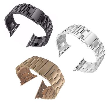 Imagem de Pulseira Para Smartwatch Kit 3 Unidades Aço Elo