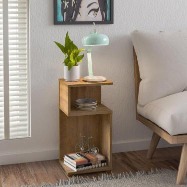 Imagem de Mesa De Apoio 30Cm Com Nicho Multimóveis Cr45133 Pinho Pinho