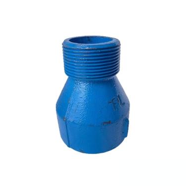 Imagem de Luva De Redução Com Rosca Macho Fêmea Ferro Fundido Ferreira Lopes Tamanho 3"x11-2"