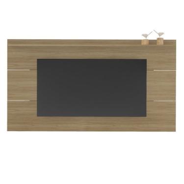 Imagem de Rack Com Painel Para Tv Até 60 Pol Universal Slim Michigan Off White/carvalho