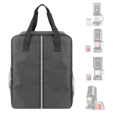 Imagem de Kingshion Bolsa De Transporte Para Máquina Sorvete Com Alça, À Prova D'Água E Poeira, Compatível Ninja Creami Nc500/Nc300/Nc200/Nc100/Nc299, Série Amz/Deluxe/Breeze Makers
