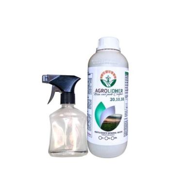 Imagem de Adubo Liquido Concentrado 1 LITRO / NPK 20.10.10 + Borrifador ( Rende 