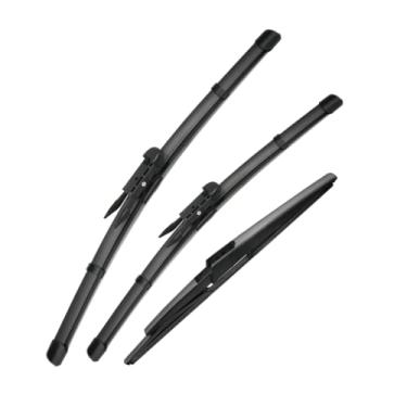 Imagem de Kit com 3 Palhetas Limpador para-brisa Dianteiras e Traseira para,Palheta do Limpador de Para-brisa Premium para Todas as Estações para Volvo XC90 2004-2006,Borracha Natural Top Lock