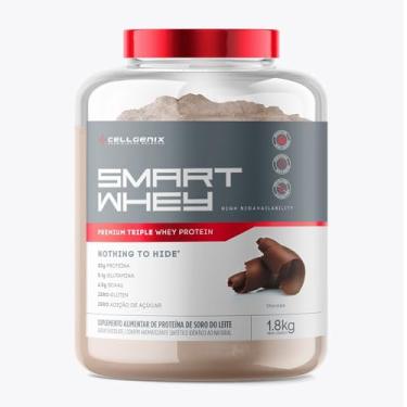 Imagem de Whey Protein Smart 1,8Kg - CELLGENIX NUTRITIONAL SCIENCE (1,8Kg, Chocolate)
