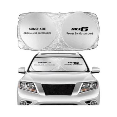 Imagem de MG ZS EV ZR ZX HS GT Cyberster Pára-brisa Protetor Solar Anti UV Capa 