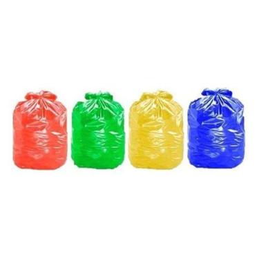 Imagem de Saco Para Lixo 40 Litros (400 Unds) Coleta Seletiva - HIGIPACK