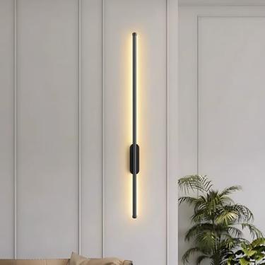 Imagem de Luminária De Parede Interna Arandela Led Luz Indireta 3 Em 1 Preto