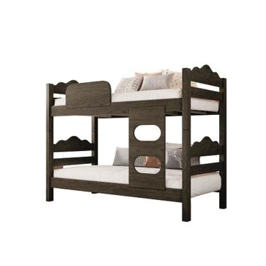 Imagem de Beliche Kênia Solteiro Mocaccino - Carmolar Móveis