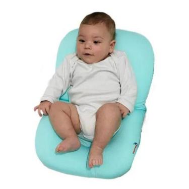 Imagem de Almofada De Banho Baby Secagem Rápida Não Escorrega Verde - Importway