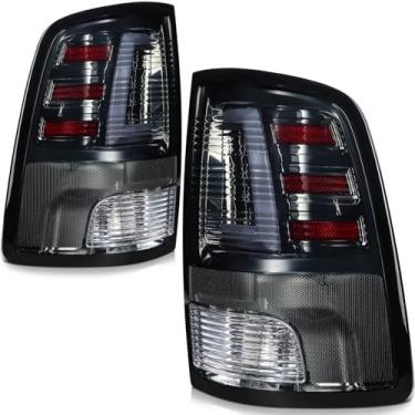 Imagem de SCITOO Conjunto de lanterna traseira adequado para Ram 1500 2009 para Ram 1500 Classic 2019-2022 para Ram 1500 2500 3500 2010-2018 Par de lâmpadas traseiras