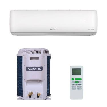 Imagem de Ar condicionado Split Hi Wall Agratto Inverter Liv Top 12.000 Btus Quente e Frio 220v R-32