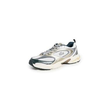 Imagem de Lacoste Storm 96 Tênis masculino, Branco/verde escuro, 39