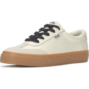 Imagem de Keds Tênis feminino Jump Kick T-Toe Fashion, Garça/Couro Taupe/Camurça, 39