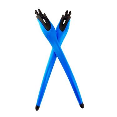 Imagem de Locitudde Hastes de substituição fosca compatíveis com óculos Oakley Radar EV Path OO9208 Pitch OO9211 Armação de óculos de sol, Azul, OO9208