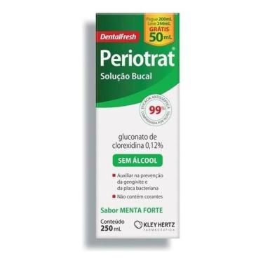 Imagem de Solucao bucal periotrat menta forte 250ml - dentalfresh