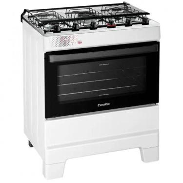 Imagem de Fogão Ideal Top Bivolt 5 Bocas Automático Mesa de Inox Esmaltec, Branc