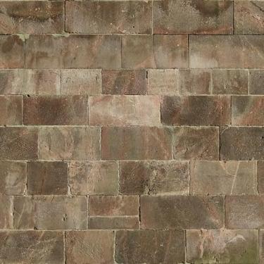 Imagem de Papel De Parede Adesivo Pedra Marrom 5m