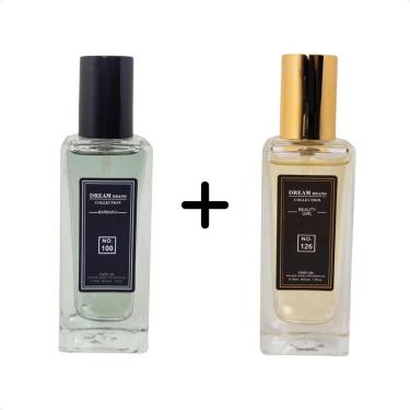 Imagem de Brand Collection Tubete 100 30ml Masc + Tubete 126 30ml Fem-Unissex