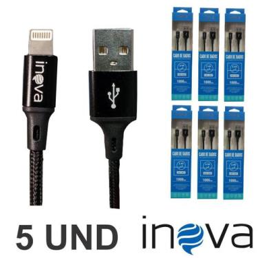 Imagem de 5 cabo iphone  original Inova lightning carregador 2.4A
