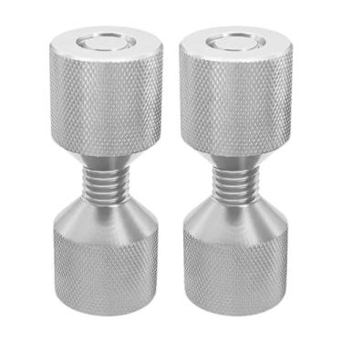Imagem de NITAGO Conjunto de 2 Pinos de Alinhamento para Flange de 1-1/8" de Diâmetro, Argento